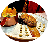 Hermanito, filet mignon em crosta de tomilho